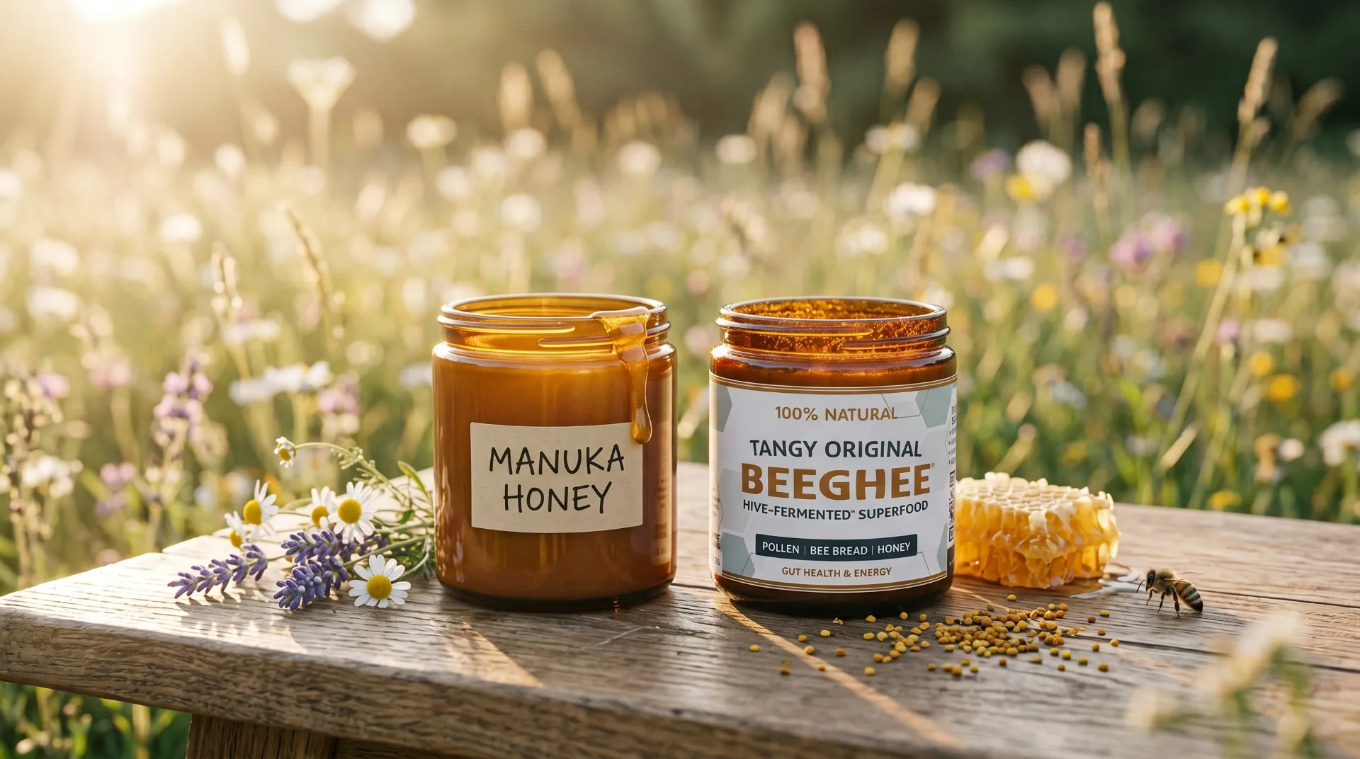 Manuka Honey vs. Beeghee: Two Gifts from the Hive, Two Very Different Jobs