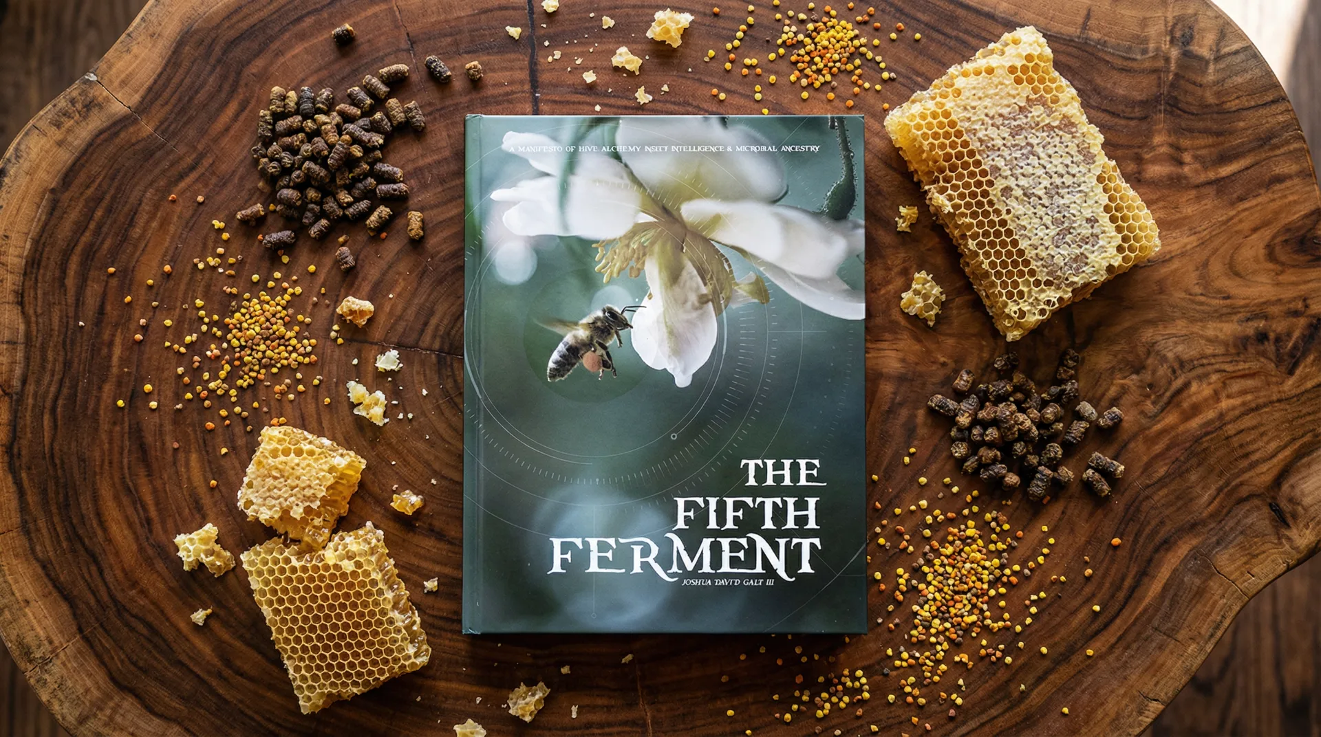 The Fifth Ferment manifesto on a coffee table